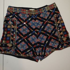 High waisted fashion shorts